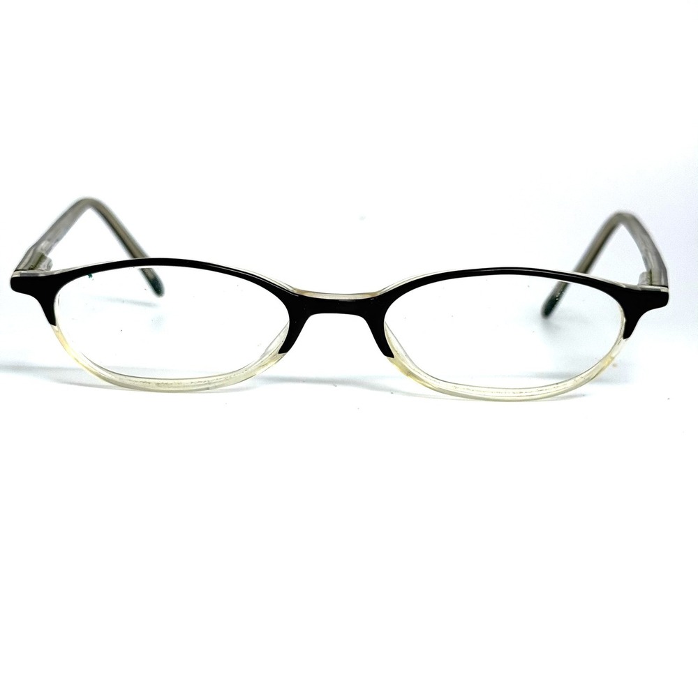 Steve Madden SP56 OX Black Clear Oval Eyeglass Frames 47-18-140
